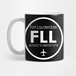 FLL, Fort Lauderdale-Hollywood International Airport Mug